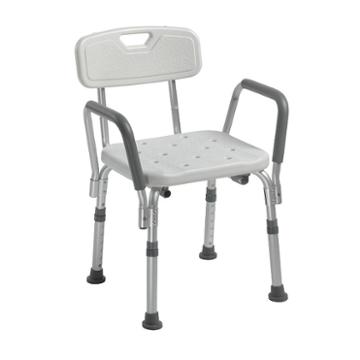 Drive Medical Knock Down Bath Bench With Back And Padded Arms