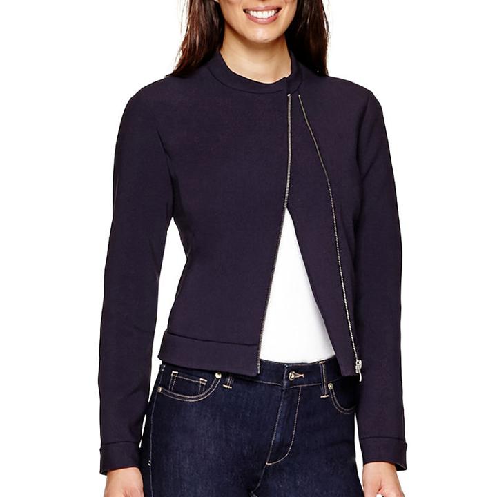 Liz Claiborne Moto Jacket - Tall