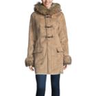 Kc Collections Midweight Hooded Peacoat