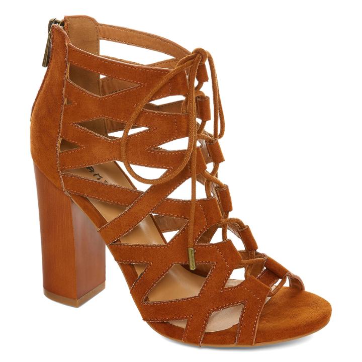 Bamboo Embark Lace-up Sandals