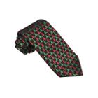 Hallmark Woven Small Christmas Tree Tie - Extra Long