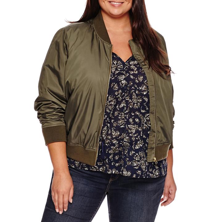 A.n.a Bomber Jacket - Plus
