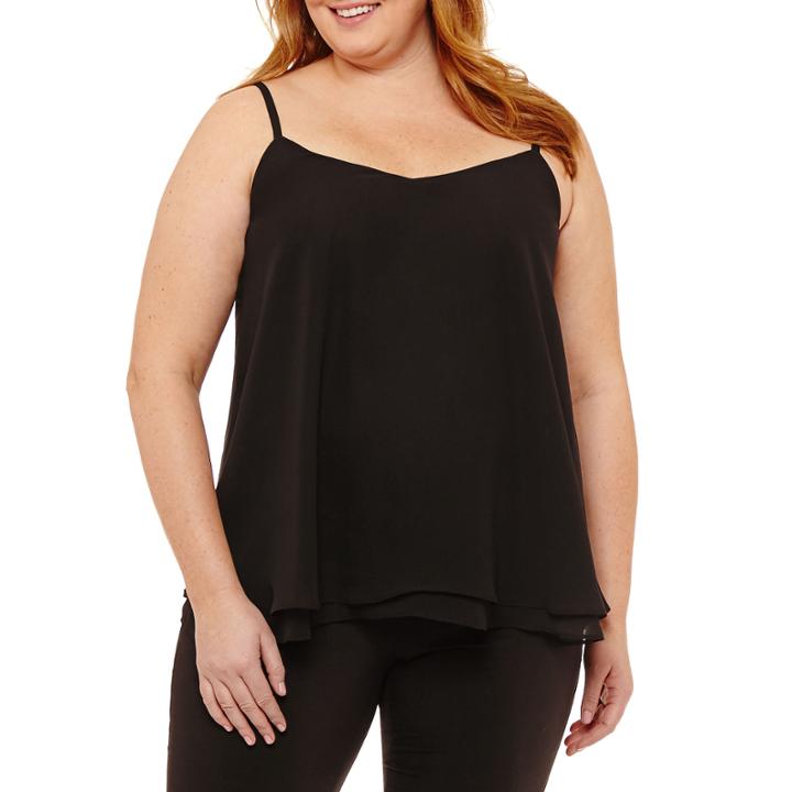 Worthington Woven Camisole Plus