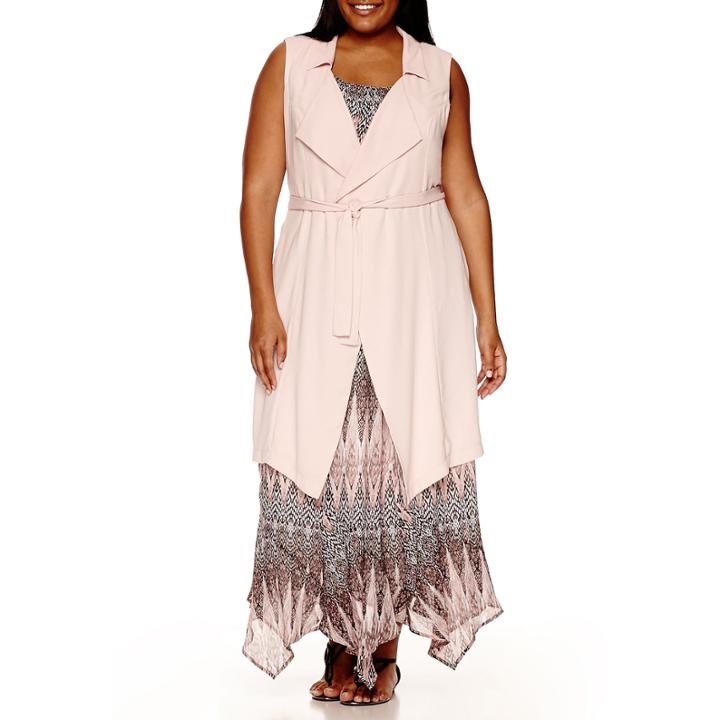 Alyx Sleeveless Trench Vest - Plus