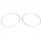 Vieste Rosa 3 1/2 Inch Hoop Earrings