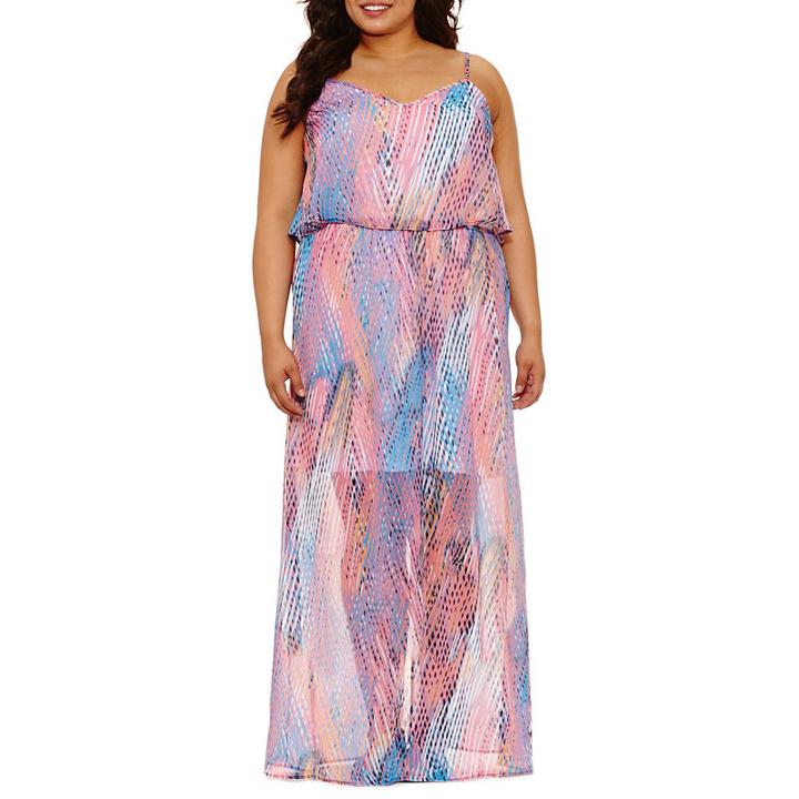 Spense Sleeveless Maxi Dress - Plus