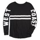 Flirtitude Long Sleeve T-shirt-juniors