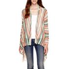 Self Esteem Long-sleeve Fringe Cozy Cardigan
