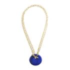 Artsmith By Barse Womens Genuine Blue Pendant Necklace