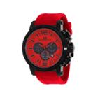Oceanaut Mens Red Strap Watch-oc2142
