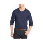 Izod V Neck Long Sleeve Knit Pullover Sweater