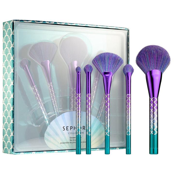 Sephora Collection Ocean Crush Fan Brush Set