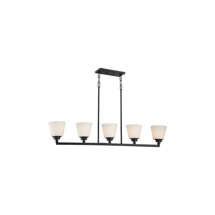 Filament Design 5-light Aged Bronze Pendant Islandpendant