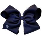 Jojo Siwa Large Signature Hair Bow Solid Navy Basic