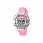 Casio Womens Pink Strap Watch-lw203-4a