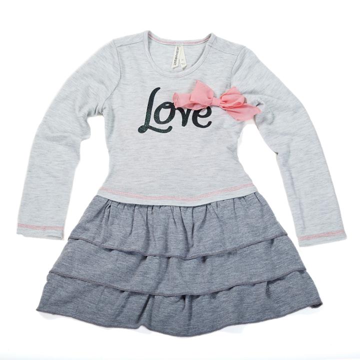Love At First Sight Jersey Top Drop Waist Dress