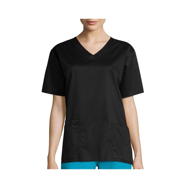 Wonderwink Womens Short-sleeve V-neck Top