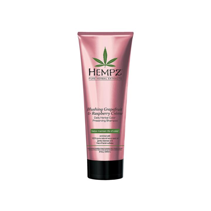 Hempz Grapefruit & Raspberry Color Preserving Herbal Shampoo - 9 Oz.