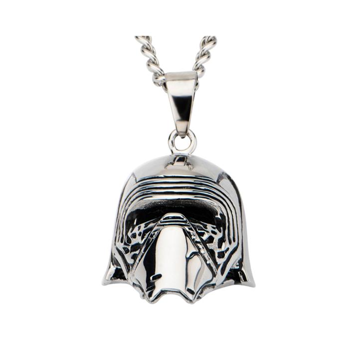 Star Wars Stainless Steel Episode Vii Kylo Ren 3d Pendant Necklace