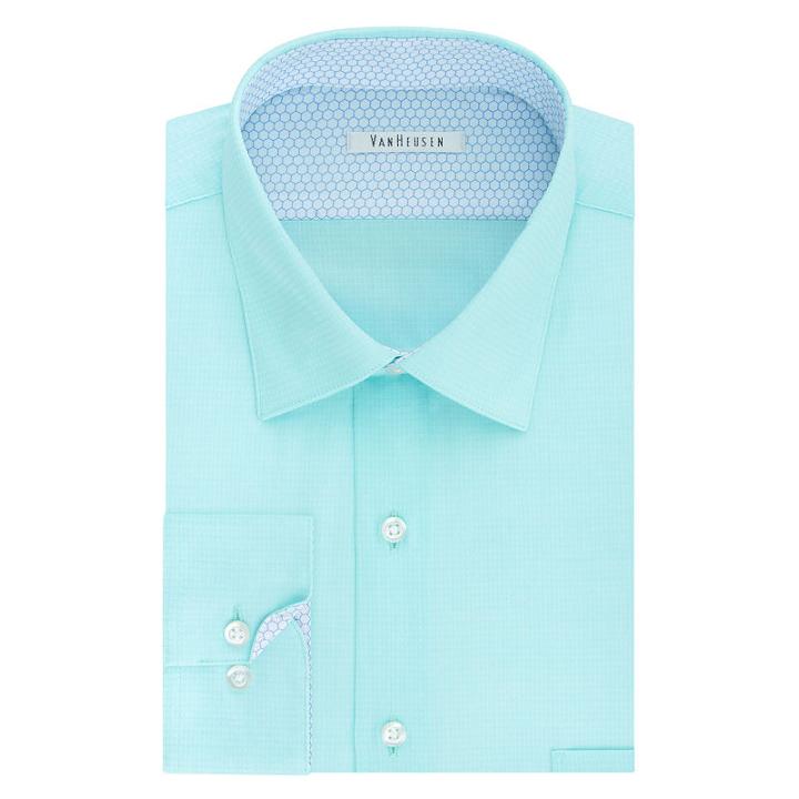 Van Heusen Air Long Sleeve Broadcloth Dress Shirt