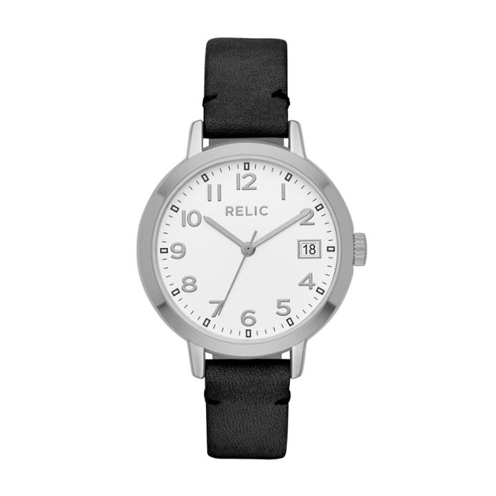 Relic Womens Black Strap Watch-zr12214