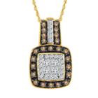 Limited Quantities 1/3 Ct. T.w. Diamond 10k Yellow Gold Pendant