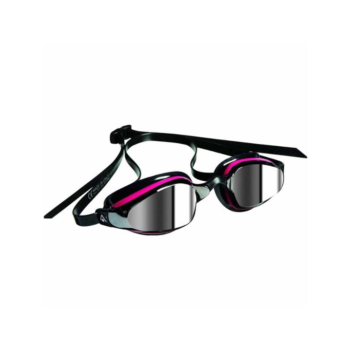 Us Driver K180ladygoggle Mirrorlens Pkbk Swim Goggles