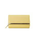 Mundi Big Fat Bar Saffiano Checkbook Wallet