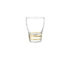 Qualia Glass Helix Gold 4-pc. Double Old Fashioned