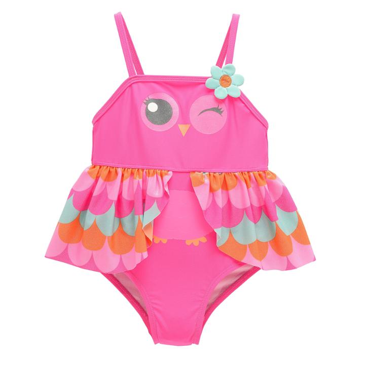 Candlesticks Owl One Piece Swimsuit
