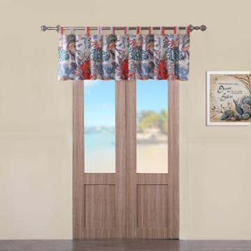 Barefoot Bungalow Atlantis Tab-top Tailored Valance