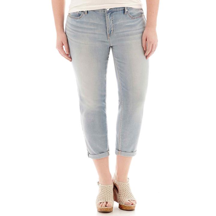 Stylus&trade; Slim Ankle Jeans - Plus