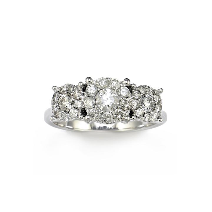 Limited Quantities 1 Ct. T.w. 14k White Gold Diamond Ring