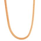 Semisolid 18 Inch Chain Necklace