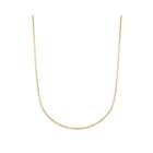 14k Yellow Gold 24 Solid Box Chain Necklace