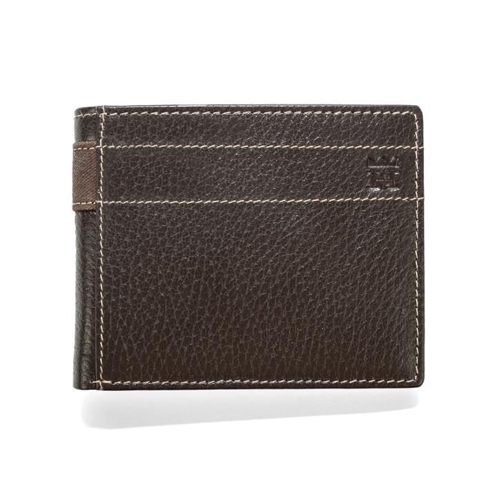Haggar Pebble Passcase Leather Wallet