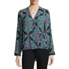 Nicole By Nicole Miller Long-sleeve Surplus Top