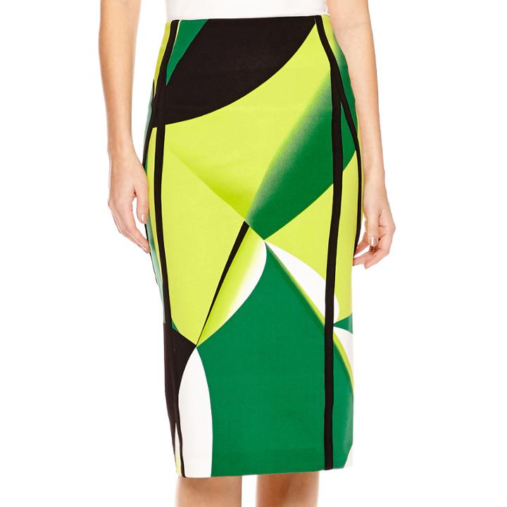 Worthington Piped Pencil Skirt