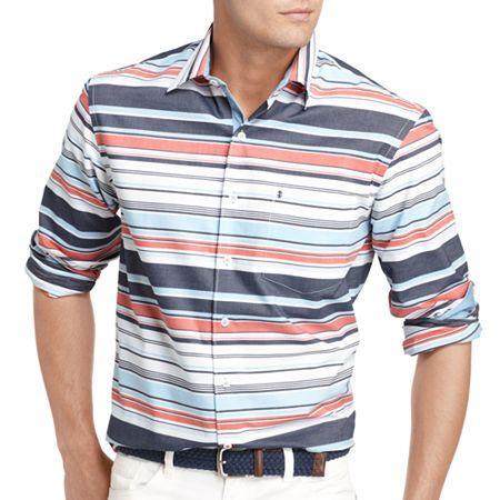 Izod Striped Woven Shirt