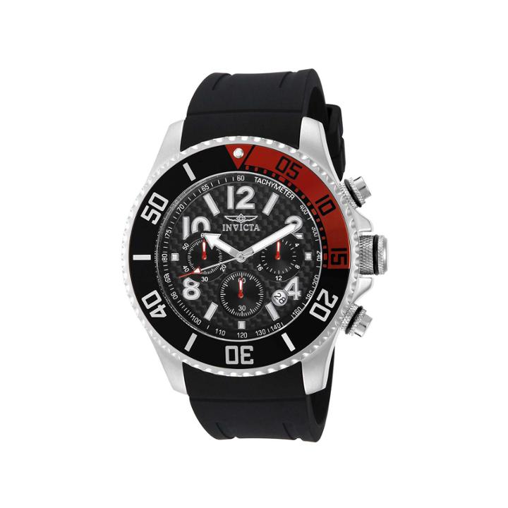Invicta Mens Black Pro Watch