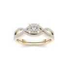 1/3 Ct. T.w. Diamond 14k Yellow Gold Engagement Ring