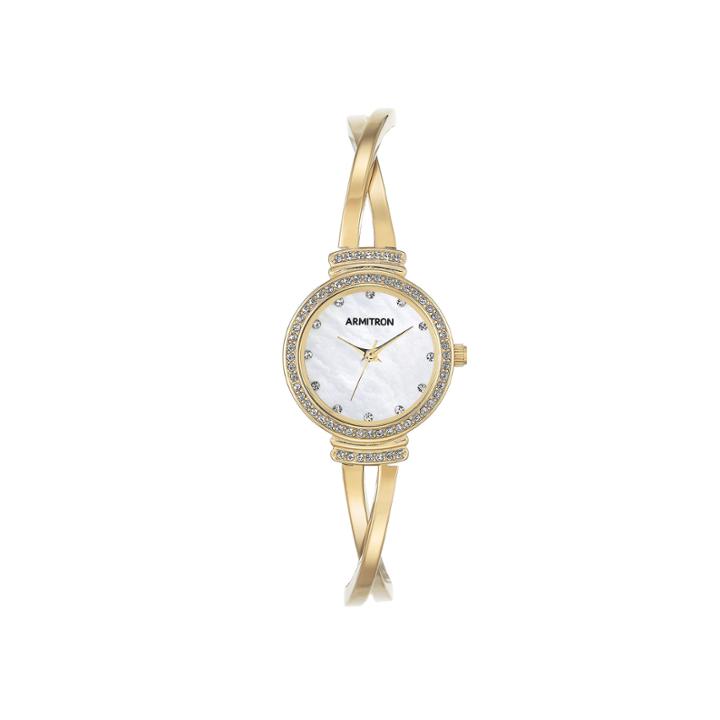 Armitron Now Womens Gold Tone Watch -75/5474mpgp