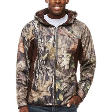 Mossy Oak Long Sleeve Fleece Camouflage Hoodie