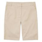 Izod Stretch Twill Regular Fit Bermuda Shorts