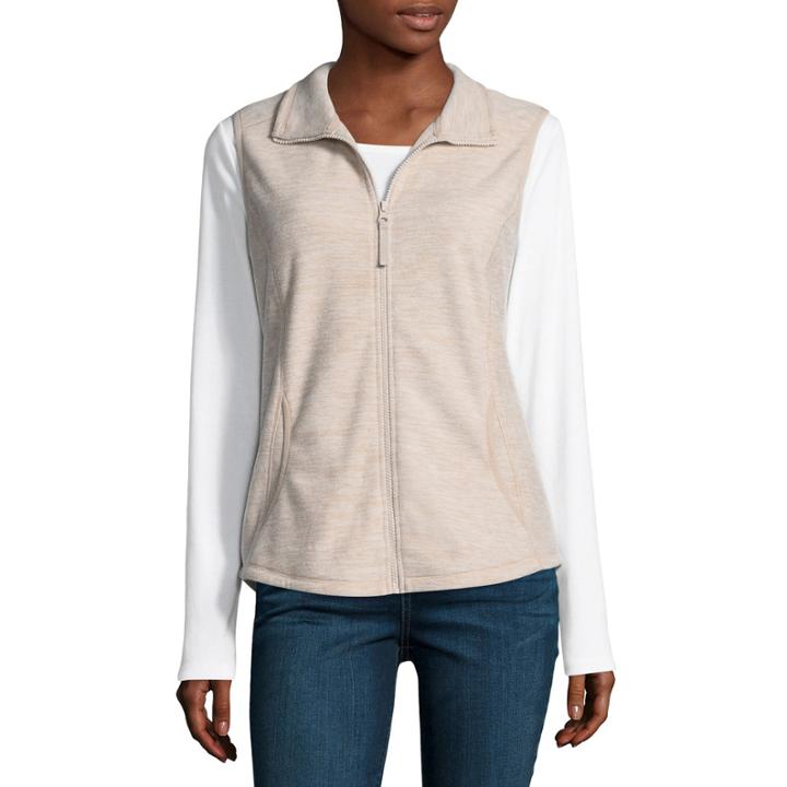 St. John's Bay Active Fleece Vest