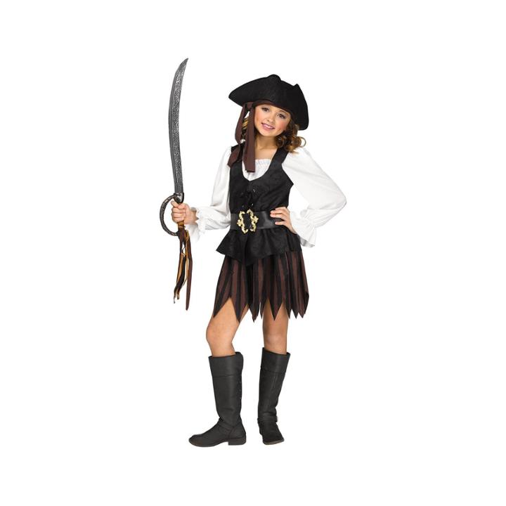 Rustic Pirate Maiden Child Costume