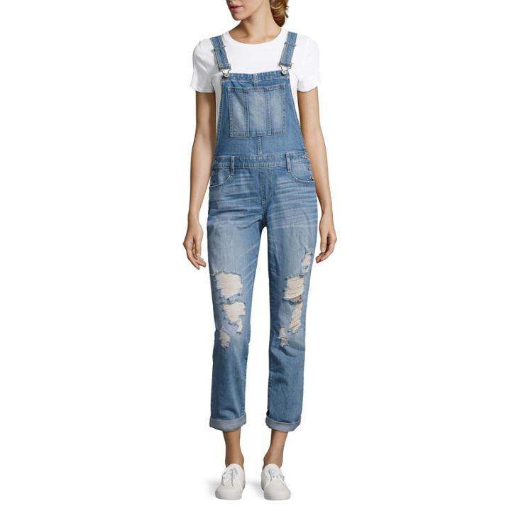 Arizona Sleeveless Overalls-juniors
