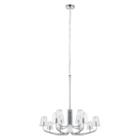Eglo Noventa Led 33 Inch Chrome Chandelier Ceilinglight