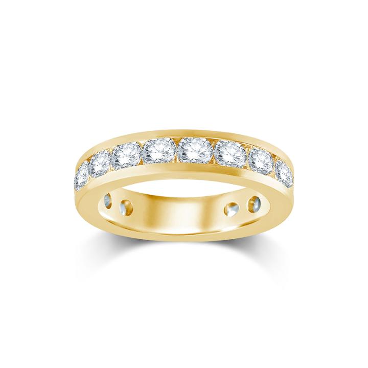 3 Ct. T.w. Diamond 14k Yellow Gold Eternity Wedding Band