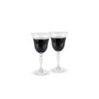 Chateau - Faceted Crystal Goblet By Twine
